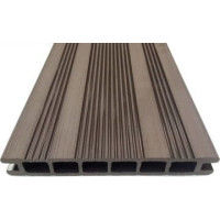 Террасная доска цвет Коричневая Ecodeck (Экодек) 23,5*165*6000